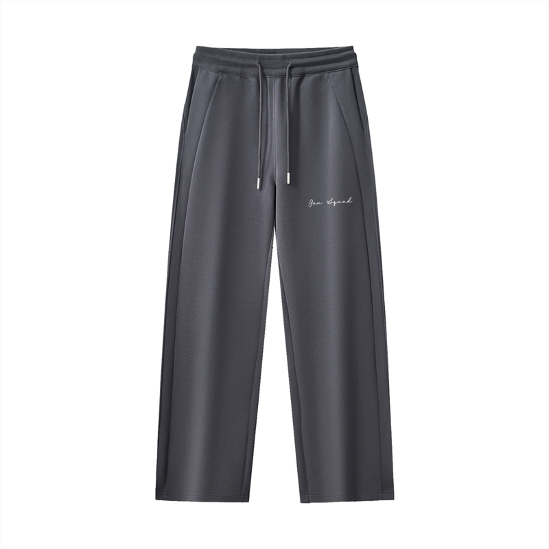 Essential Drawstring Straight-Leg Sweatpants