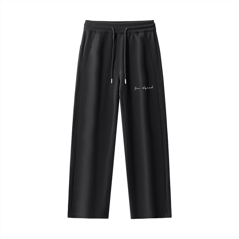 Essential Drawstring Straight-Leg Sweatpants