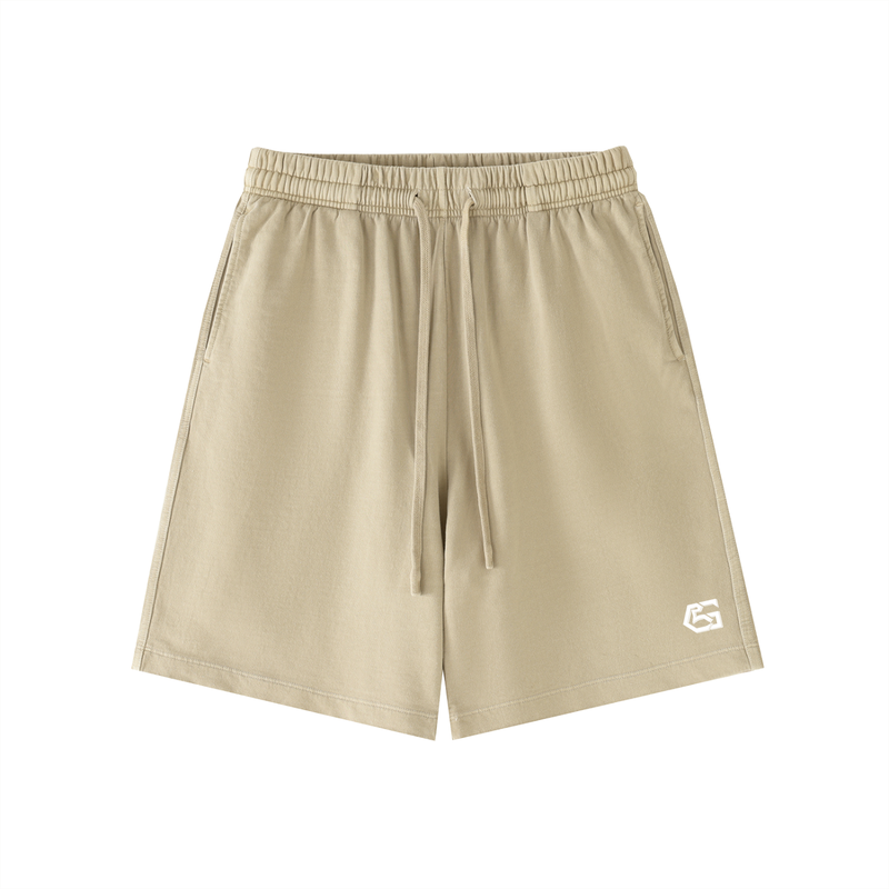 Vintage Wash Cotton Shorts