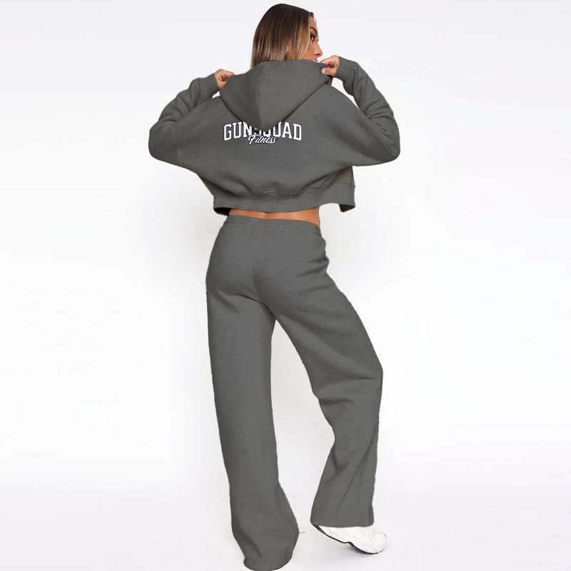 Women’s Tracksuit With Fleece|DTF