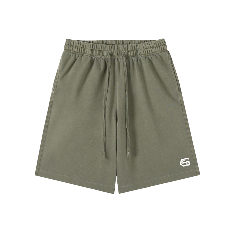 Vintage Wash Cotton Shorts