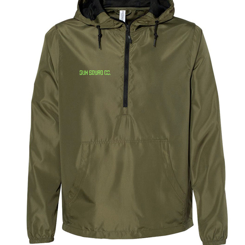 Army/ Black Zipper - FRONT